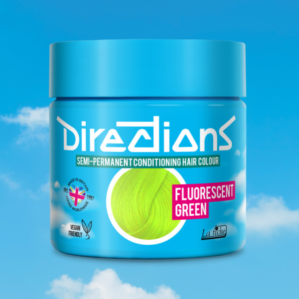 DIRECTIONS fluorescent green 100 ml - Image 2