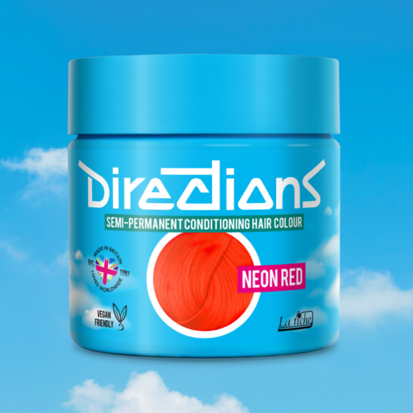 DIRECTIONS neon red 100 ml - Image 2